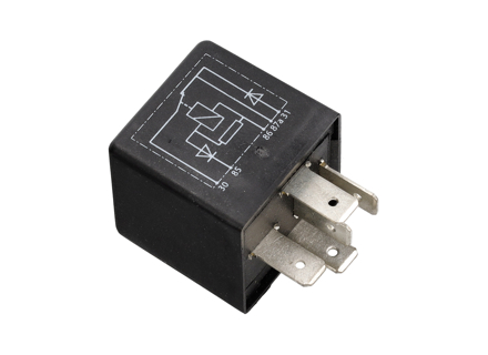 Airco schakelrelais. Porsche 944 - 94461511501, 944.615.115.01, 94461511500, 944.615.115.00