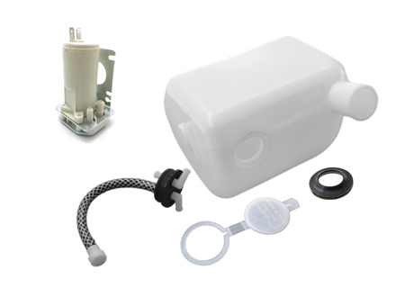 Kit flacone lavavetri. Porsche 911/912 - 90162872026, 90162818300, 91162816700, 90162873023, 92862807401