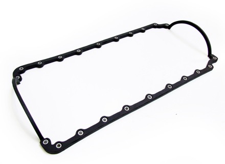 Oil sump gasket. Porsche 924S / 944 / 968 - 94410120502, 71-26036-00, 712603600, 94410120504