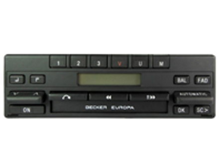 Becker Europa Universal in 4-channel-version. Porsche 964 / 993 - 11232