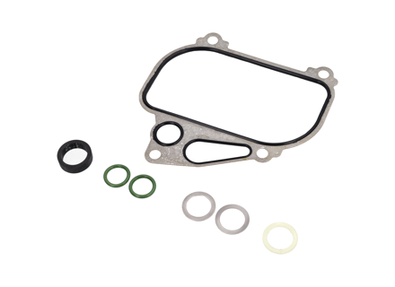Oil cooler thermostat gasket kit. Porsche 924S / 944 / 968 - 94410714799