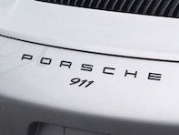 'PORSCHE 911' Black Rear Badge for Porsche 991.2 - 99104480381041 'PORSCHE 911' Black Rear Badge for Porsche 991.2 - 99104480381041