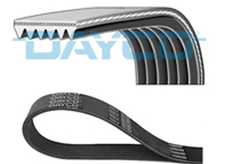 Drive belt. Porsche Carrera GT 980 - 98010225102, 5PK1270