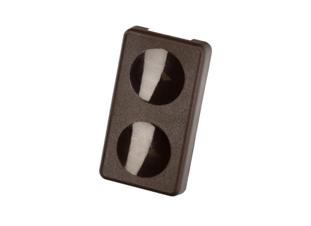 Raamschakelaar, Bruin. Porsche 924/944 - 47795962201C, 47795962289S - URO-002894, URO-002895