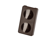 Window switch, Brown. Porsche 924 / 944 - 47795962201C, 47795962289S - URO-002894, URO-002895