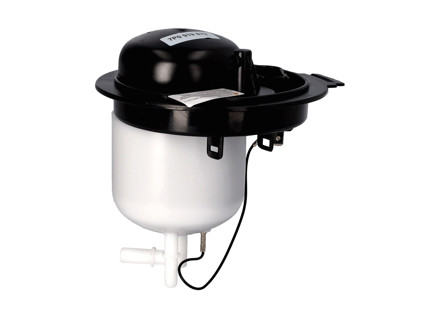 Flange with fuel filter, Right. Porsche 970 Panamera - 97020142400, 97020142403