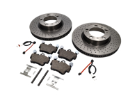 FRONT Brake Pads and Brake Disc Package. Porsche 987 Boxster S / Cayman S - 99635140501, 99635140601, 99735193906 FRONT Brake Pads and Brake Disc Package. Porsche 987 Boxster S / Cayman S - 99635140501, 99635140601, 99735193906