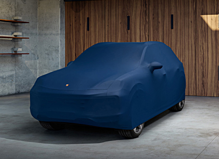 Car cover outdoor, in Blue. Porsche Cayenne 9YA - 9Y0044035, 9Y0044036
