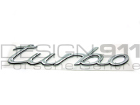 'Turbo' Chrome Badge. Porsche 997 Turbo - 99755923703, 997.559.237.03 'Turbo' Chrome Badge. Porsche 997 Turbo - 99755923703, 997.559.237.03