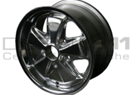 15' Ultralite Chrome Fuchs Style Alloy Wheels 6.0J ET36 For Porsche Car - MX160015