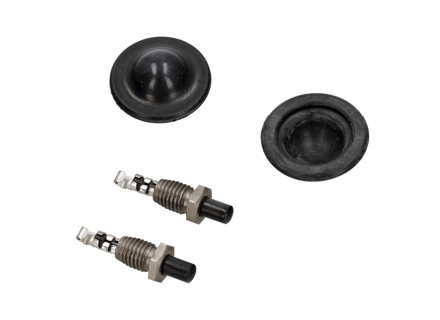 Courtesy lamp switch and cover for door. Porsche 911 / 964 / 993 Coupe - 96461360100, 99361360200, 96461360102