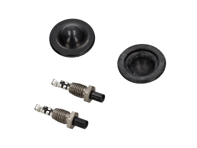 Courtesy lamp switch and cover for door. Porsche 911 / 964 / 993 Coupe - 96461360100, 99361360200, 96461360102