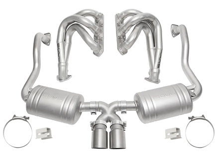 SOUL Competition Exhaust Package. Porsche 986 Boxster 2000-2004 - 3606008603, 99611112107, 99611114105, 99611114111, 99611114202, 99611114211, 99611115101, 99611115202 - POR.9862.COPKG