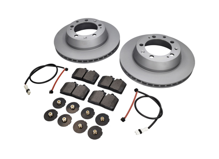 Achterremblokken en remschijfpakket Porsche 928 S4 / GT / GTS 1989-95 Zimmermann - 95135204101, 95135204103, 96435193902, 96435193903, 96435193905, 96435209600, 99635208600, 96435209601, 99635208601, 92861236301, 92861236302