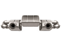 Akrapovic Slip-On Race Line Titanium Exhaust for Porsche 718 Cayman GT4 / Spyder - OPF/GPF 02/2020>> - 982251053F, 982251053H, 982251053K