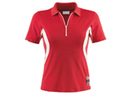 Porsche Women's golf polo shirt, Red - WAP74300S19