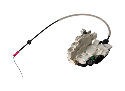 Front door lock, RHD cars. Porsche 958 Cayenne - 95853101602, 95853101502