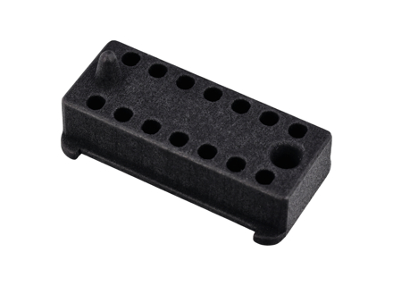 Diep profiel 14-polige connectorbehuizing voor motorkabelboom. Porsche 911 / 914 / 924S / 928 / 944 S2 / 964 / 968 - 91161211502, 91161211305