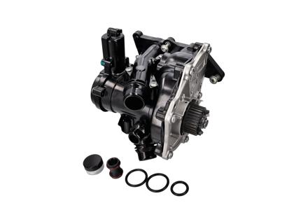 Water Pump With Thermostat. Porsche 95B Macan 2.0L 2014-21 - 95812101200, 95812111100, 95812111110, 95812111111, PAC121111A, PAC121111C, PAC121111B, PAB121111B, PAC121111 - LJ061