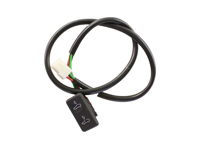 interruttore tetto apribile elettrico nero. Porsche 928 - 92861312000