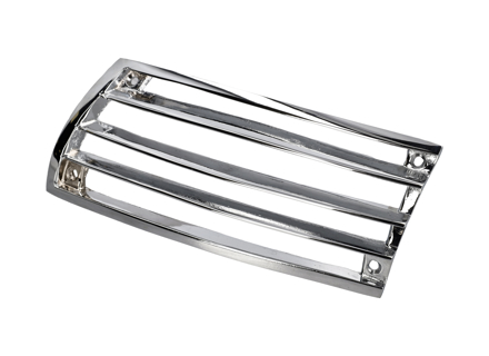 Horn Grille - Chrome metal Porsche 911 / 912 1965-66 (4 screw hole version) - 90155943121, 90155943221, 90155943123, 90155943223, PCG55943123, PCG55943223