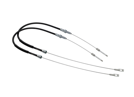 Set di 2 cavi del freno a mano per Porsche 911 1965-68. - 90142455112, 90142455116, 90142455115 - 424451, 1670300403, 911829-A, 9400101