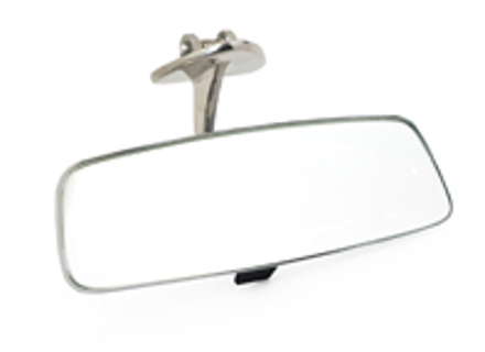 Rear view mirror. Porsche 356B T-6 / 356C 1961-65 Break away mount - 64473110106 - CW-MR-0521, 1689200100