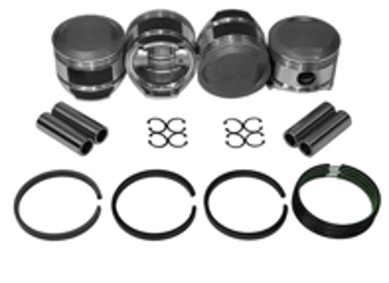 活塞组，大缸径 86 毫米。保时捷 356A / 356B - 008 11 86EP, 0081186EP