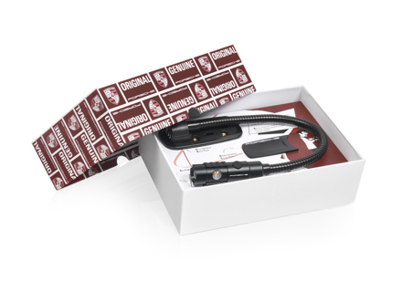 Porsche LED reading light, Black for Porsche 356 / 911 / 964 / 993 - 90163210203, 90163210202