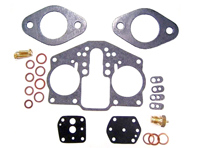 Kit de reconstruction de carburateur à arbre unique Solex 40PII. Porsche 356 / 912 - 61610890202, 616-108-902-02