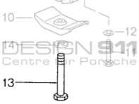 Gearbox Support Bearing Bracket Hexagon-Head Bolt Washer. Porsche 993 C4 / 993 C4S / 993 Turbo MANUAL - 90008307409 Gearbox Support Bearing Bracket Hexagon-Head Bolt Washer. Porsche 993 C4 / 993 C4S / 993 Turbo MANUAL - 90008307409