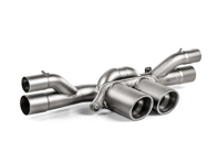 Akrapovic Slip-On 竞赛系列（钛金属）。保时捷 911 GT3 / GT3 Touring / GT3 RS / Speedster (991.1 / 991.2) - 99711102792, 99711102790 - S-PO/TI/8