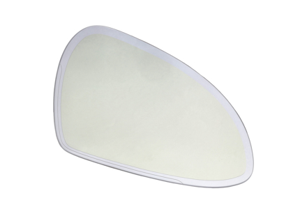 Cristal de retrovisor exterior (convexo), regulable, DERECHO para vehículos con volante a la izquierda. Porsche 991.1 / 991.2 / 981 Boxster / 981C Cayman - 99173103806 - ZJ-7150-R