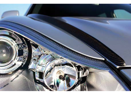 Bonnet Winglets / Spoiler TITAN SpeedART. Porsche 955 Cayenne - P55.350.015.070, P55.350.015.060 - P55.350.015.070, P55.350.015.060