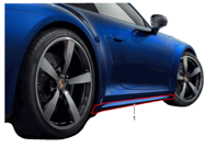 SportDesign Side Sills. Porsche 992 turbo / turbo S - 99204482101 SportDesign Side Sills. Porsche 992 turbo / turbo S - 99204482101