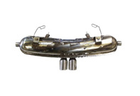 Exhaust Muffler / Silencer Twin 76mm Outlet. With TÜV/EEC approval Porsche Boxster 986 2.7L / 3.2L - 98622094310S, 94.310S, 94310S, 1620602800, 99611114105, 99611114202, 99611114211, 99611115101, 99611115202 - 94.310S, 1620602800