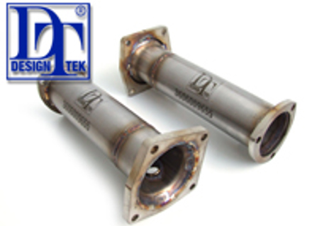 Scarico Cat Bypass Tubi DesignTek Porsche 996 Turbo - 99611102775, 99611102776, 99611198775, 99611198777