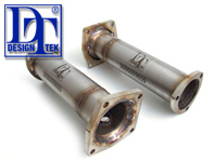 Exhaust Cat Bypass Pipes DesignTek Porsche 996 Turbo - 99611102775, 99611102776, 99611198775, 99611198777 Exhaust Cat Bypass Pipes DesignTek Porsche 996 Turbo - 99611102775, 99611102776, 99611198775, 99611198777