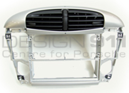Centre Air Vent In Arctic Silver. Porsche 996 >>2001 - 9965529691692T