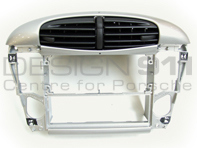 Centre Air Vent In Arctic Silver. Porsche 996 >>2001 - 9965529691692T