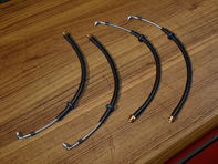 Steel-sheathed brake line set. Porsche 911 (992) GT3 - 99204485615, 99104480636, 99104480637 Steel-sheathed brake line set. Porsche 911 (992) GT3 - 99204485615, 99104480636, 99104480637