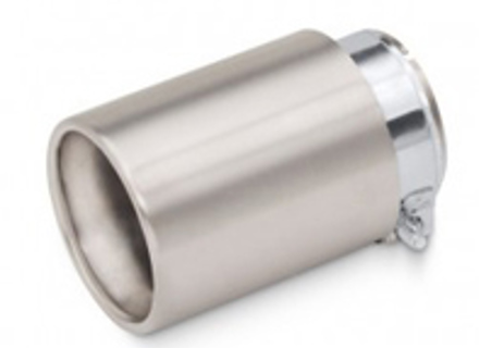 Tail pipe trim brushed titanium. Porsche 718 Boxster and Cayman 2.0ltr/2.5ltr