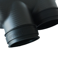 Silicone coupler sleeve set for GT3 intake manifold plenum to throttle body. Porsche 964 / 993 / 996 - 99611068551, 99611068552, 99611068553, 99611068650 - SL-RC-GT3-4