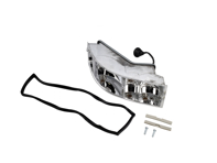 Rear indicator lamp METAL housing chrome reflectors. Porsche 911 1968-83 - 90163194100, 90163194200