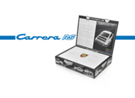 911 Carrera RS 2.7 decal set, Blue (7-piece). Porsche 911 F (1972 - 1973) - PCG55903400