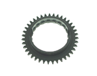 Dog teeth 1st gear. Porsche 911 & 912 1965-71, 1st Gear with 4-Speed 2 slots in hub - 90230224104 Dog teeth 1st gear. Porsche 911 & 912 1965-71, 1st Gear with 4-Speed 2 slots in hub - 90230224104