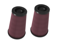 Juego de 2 filtros de aire K&N para Porsche 992 4.0 S/T y GT3 2021 >> - 9GT129816, 99111013093, E-0629 - E-0629