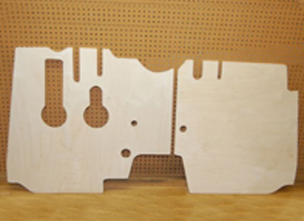 Pedal Board Set. Porsche 356B (T5) LHD Cars - 64455106305, 64455106405