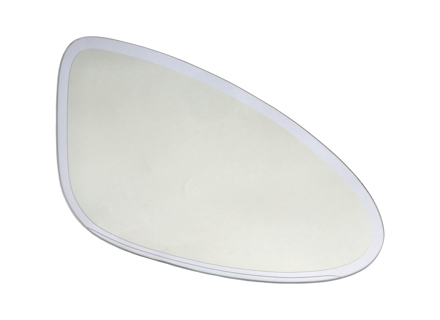 Buitenspiegelglas (bol), dimbaar, rechts voor linksgestuurde auto's. Porsche 982 Boxster / 982 Cayman - 982857522C - ZJ-7133-R