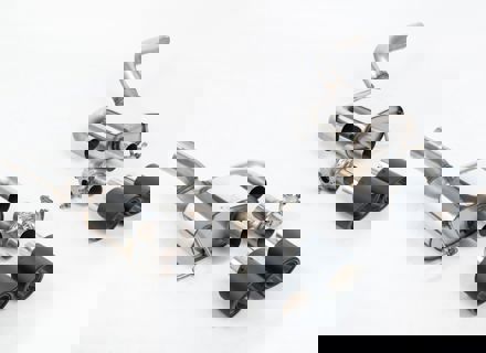 Silenziatori posteriori con valvola di scarico Milltek Sports con terminali di scarico Carbon Jet GT-115. Porsche Macan 95B MK2 GTS e Turbo - 95B253601DY, 95B253600CY, 95B22261MY, 95B253611MY, 95B253600DY, 5B253601EY - SSXPO180